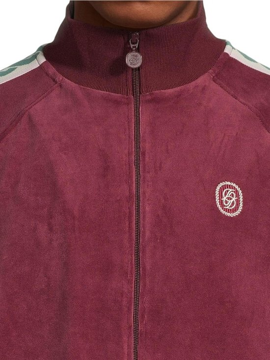Drôle de Monsieur - La Track Jacket Velours -verryttelytakki - WINE | Stockmann - photo 5