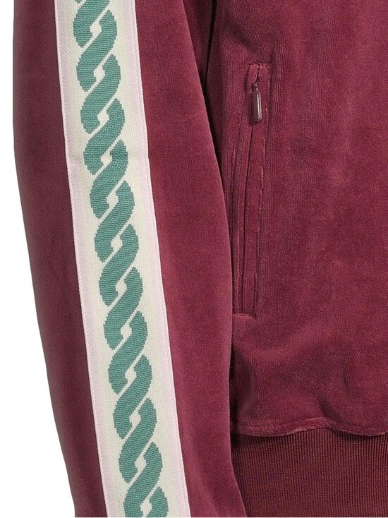 Drôle de Monsieur - La Track Jacket Velours -verryttelytakki - WINE | Stockmann - photo 6