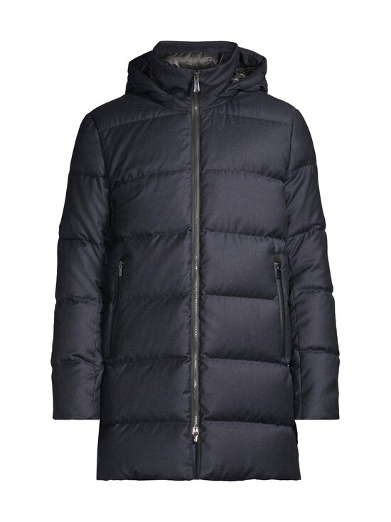 Ubr Technology+Tailoring - Concord Parka -untuvatakki - 571 NAVY WOOL MELANGE | Stockmann - photo 1