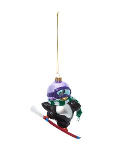 Casa Stockmann - Glass Ski Pinguin -joulukoriste - MULTICO | Stockmann