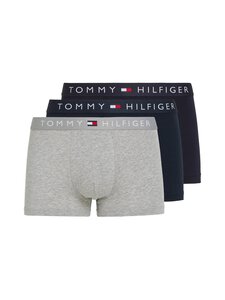 Tommy Hilfiger - Bokserid Trunk, 3 paari - 05K DES SKY/GREY HTR/DES SKY Tommy Hilfiger - Bokserid Trunk, 3 paari - 05K DES SKY/GREY HTR/DES SKY | Stockmann