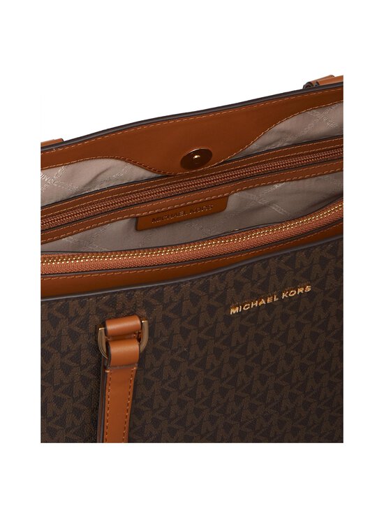 Michael Michael Kors - Temple Large Tote mākslīgās ādas soma - BRN/ACORN 252 - photo 3 Michael Michael Kors - Temple Large Tote mākslīgās ādas soma - BRN/ACORN 252 | Stockmann - photo 3
