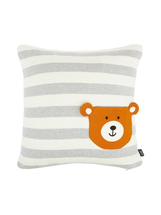 Casa Stockmann - Lennu-tyynynpäällinen 40 x 40 cm - LT.GREY MEL/SNOW WHITE COMBO | Stockmann - photo 1
