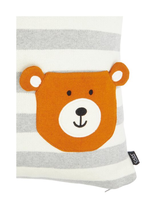 Casa Stockmann - Lennu-tyynynpäällinen 40 x 40 cm - LT.GREY MEL/SNOW WHITE COMBO | Stockmann - photo 3