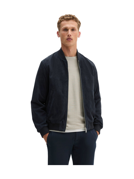 Marc O'Polo - Seemisnahast bomber-jakk - 4131 DARK NAVY | Stockmann - photo 2