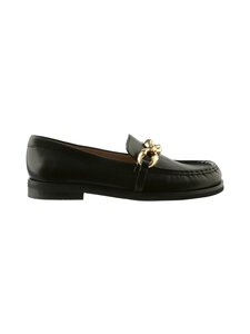 högl - Chain-nahkaloaferit - 0100 BLACK | Stockmann