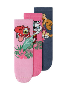 Name It - NmfJenta Paw zeķes, 3-pāri - PIROUETTE PACK:1XPIROUTTE+1XVINTAGE I+1XFLOWERING G | Stockmann