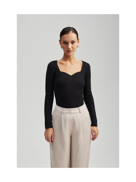 Malina - Tulip-trikoopaita - BLACK - photo 2 Malina - Tulip-trikoopaita - BLACK | Stockmann - photo 2