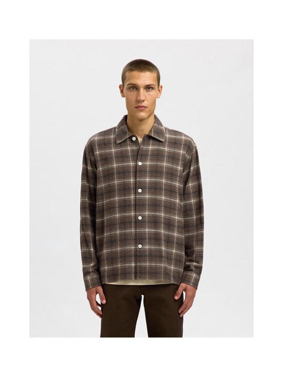 Selected - Triiksärk SlhEdwin Relaxed Fit - DELICIOSO CHECKS:MULTI CHECKS | Stockmann - photo 3