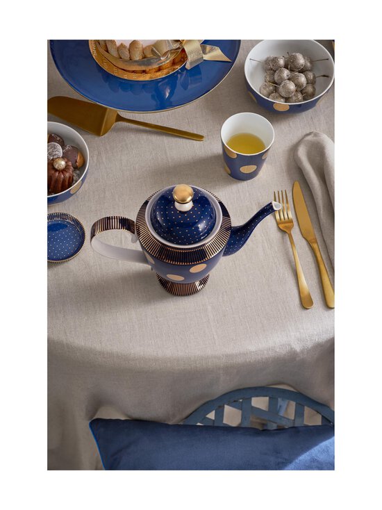 Pip Home - Large Dot Delight NavyGold -teekannu 1.25 l - DARK BLUE | Stockmann - photo 4
