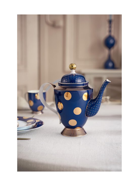 Pip Home - Large Dot Delight NavyGold -teekannu 1.25 l - DARK BLUE | Stockmann - photo 5