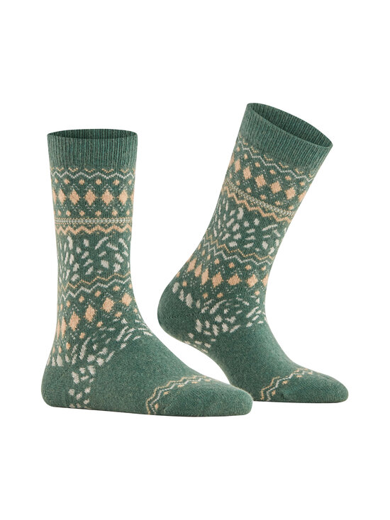 Falke - Cosy Wool Special Edition -sukat - HUNTER GREEN (7441) | Stockmann - photo 3