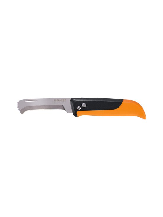 Fiskars - X-Series Folding Produce K80 -taittoveitsi - BLACK/ORANGE | Stockmann - photo 1