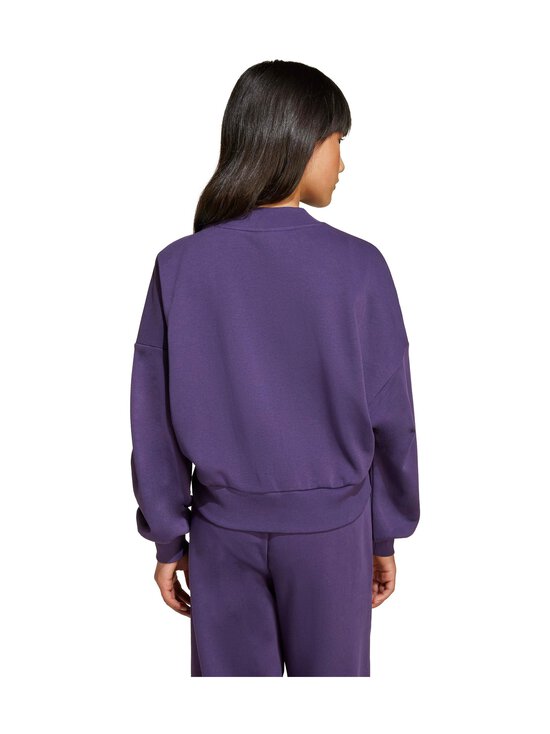 adidas Sportswear - Junior Logo -collegepaita - JV7379 AURPLU/WHITE | Stockmann - photo 5