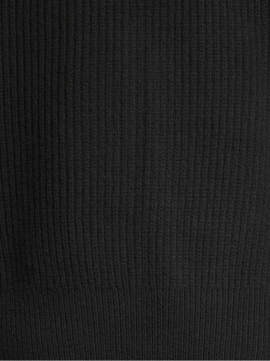 Filippa K - Vetoketjullinen ribbineuletakki - NULL BLACK BLACK | Stockmann - photo 4
