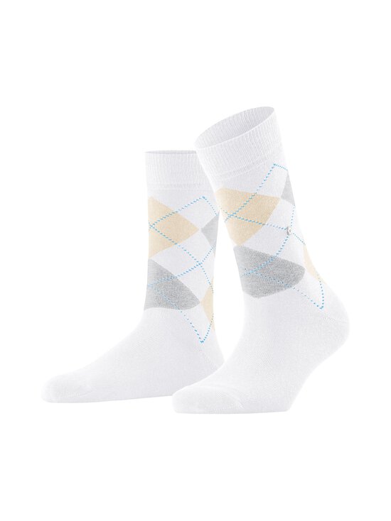 Burlington - Polymaid Check Queen Ankle Socks - WHITE (2005) | Stockmann - photo 1
