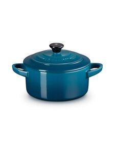 Le Creuset - Pott Classic Mini Round Cocotte, 10 x 5 cm - DEEP TEAL | Stockmann