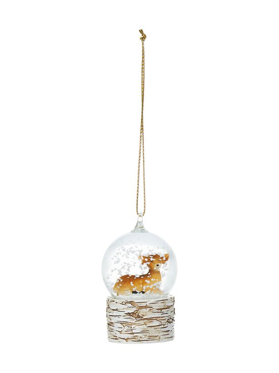 Casa Stockmann - Deer Snow Globe -joulukoriste - BROWN | Stockmann - photo 2