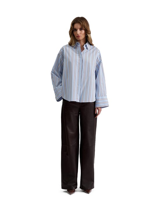 Classic Poplin svītraina kreklblūze