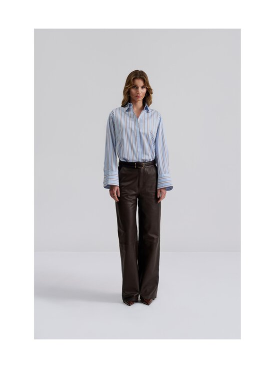 Malina - Classic Poplin svītraina kreklblūze - BLUE STRIPE | Stockmann - photo 5