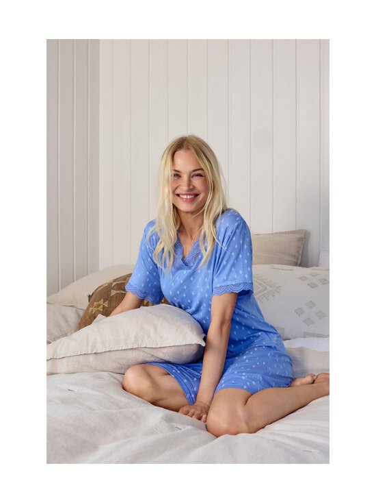 CCDK Copenhagen - Jacqueline-yöpaita - 6029 AZURINE AOP | Stockmann - photo 3