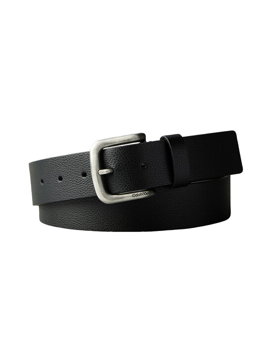 Calvin Klein Bags & Accessories - Nahkvöö Round Buckle Pebbled - V8L BLACK/ANTIQUE SILVER | Stockmann - photo 1