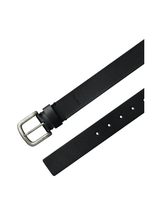 Calvin Klein Bags & Accessories - Nahkvöö Round Buckle Pebbled - V8L BLACK/ANTIQUE SILVER | Stockmann - photo 2