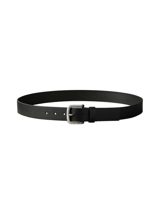 Calvin Klein Bags & Accessories - Nahkvöö Round Buckle Pebbled - V8L BLACK/ANTIQUE SILVER | Stockmann - photo 3