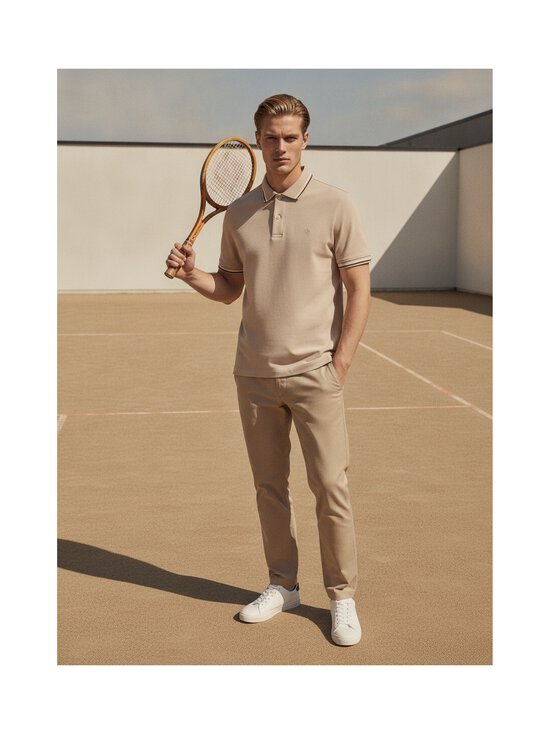 Bugatti - Polosärk - 040 BEIGE | Stockmann - photo 3