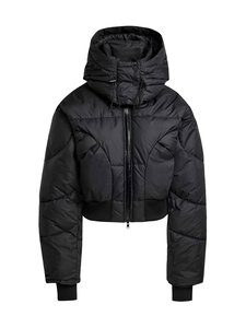 adidas by Stella McCartney - KKK61 Crop Puffer virsjaka - JW2027 BLACK | Stockmann