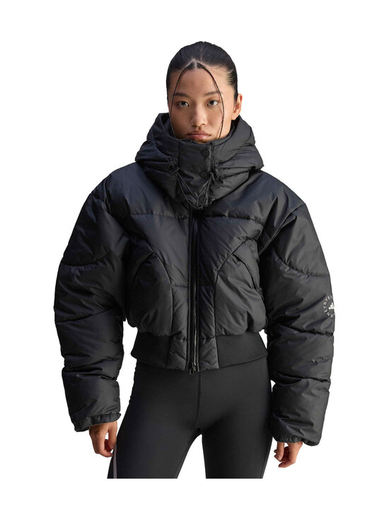 adidas by Stella McCartney - KKK61 Crop Puffer virsjaka - JW2027 BLACK | Stockmann - photo 3