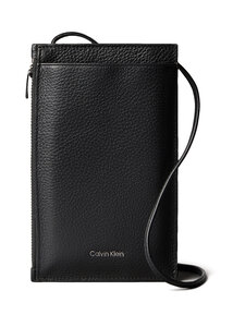 Calvin Klein Bags & Accessories - Foil Emboss Crossbody -puhelinlaukku - UB1 BLACK | Stockmann
