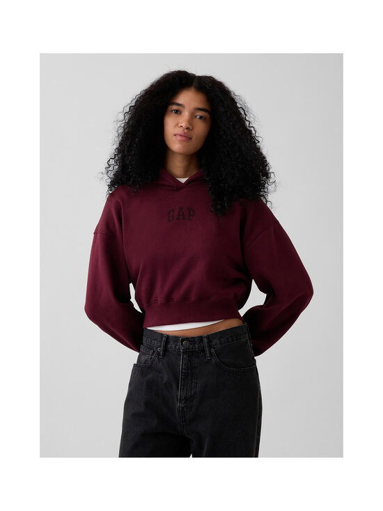 GAP - Logo Cropped -huppari - BURGUNDY 509 | Stockmann - photo 2
