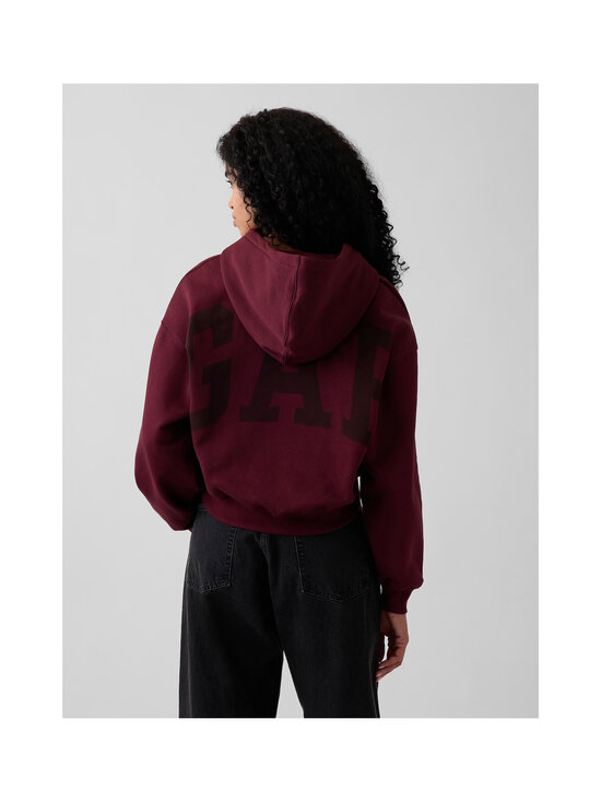 GAP - Logo Cropped -huppari - BURGUNDY 509 | Stockmann - photo 5