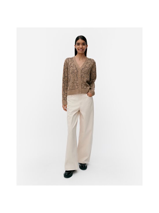 Marimekko - Eilinen Piirto Unikko -merinoneuletakki - 889 BEIGE, BLACK - photo 2 Marimekko - Eilinen Piirto Unikko -merinoneuletakki - 889 BEIGE, BLACK | Stockmann - photo 2