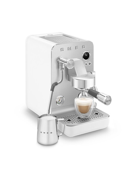 Smeg - EMC02WHMEU Minipro Coffee Machine ‑espressokone - WHITE | Stockmann - photo 4