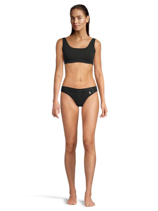 Polo Ralph Lauren - Club Cotton Bikini -alushousut - 004 ONYX | Stockmann - photo 4