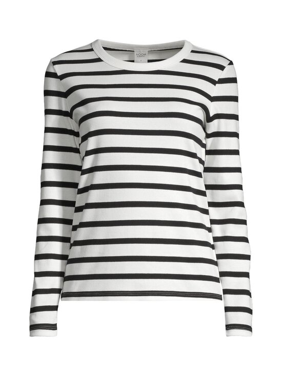 NOOM - Erica trikotāžas krekls - OFFWHITE/BLACK STRIPE - photo 1 NOOM - Erica trikotāžas krekls - OFFWHITE/BLACK STRIPE | Stockmann - photo 1