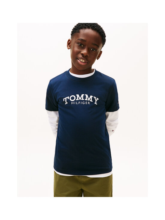 Tommy Hilfiger - T-särk Monotype Print Graphic - C1G DARK NIGHT NAVY | Stockmann - photo 4