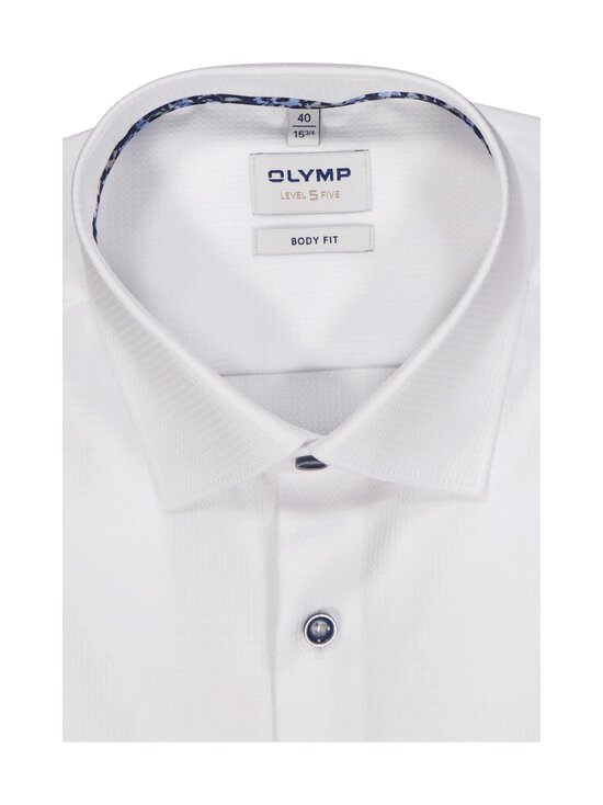 Olymp - Shirt Body Fit Contrast -kauluspaita - 00 WEISS | Stockmann - photo 2