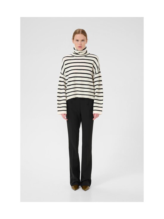 Gestuz - AlphaGZ Rollneck Striped -neule - 106145 IVORY BLACK STRIPED - photo 4 Gestuz - AlphaGZ Rollneck Striped -neule - 106145 IVORY BLACK STRIPED | Stockmann - photo 4