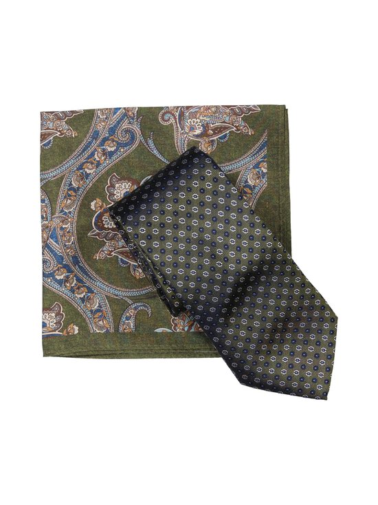 Print & Pocket Square -silkkisolmio ja taskuliina