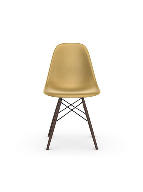Vitra - Eames DSW Fiberglass -tuoli ochre light/tumma vaahtera - BROWN | Stockmann - photo 2