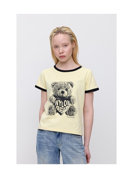 Makia - T-särk Nylon Beat Teddy - 211 YELLOW | Stockmann - photo 2