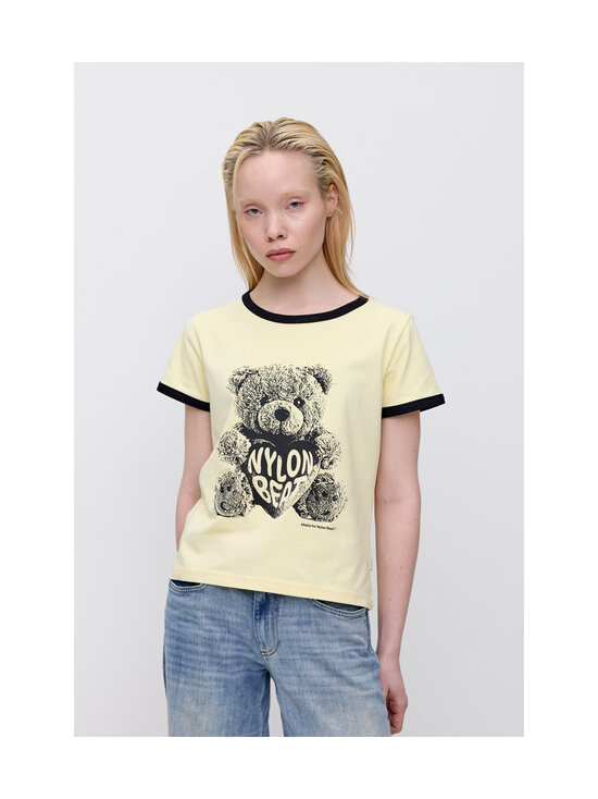 Makia - T-särk Nylon Beat Teddy - 211 YELLOW | Stockmann - photo 3