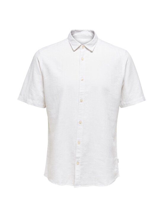Only & Sons - OnsCaiden-kauluspaita pellavalla - WHITE - photo 1 Only & Sons - OnsCaiden-kauluspaita pellavalla - WHITE | Stockmann - photo 1