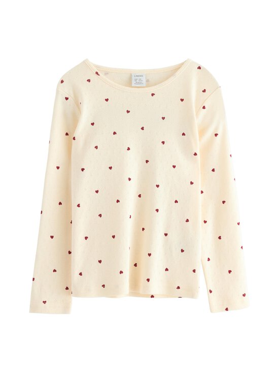 Lindex - Pointelle trikotāžas krekls - 6728 WHITE | Stockmann - photo 1