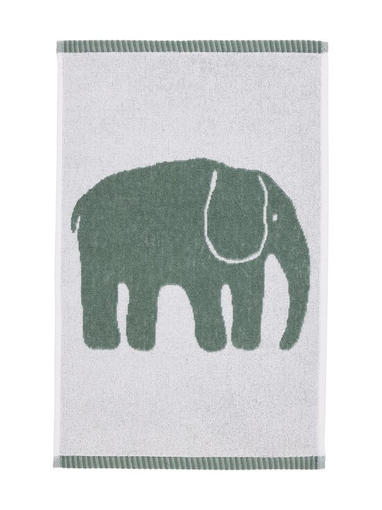 Finlayson - Yksi Elefantti -pyyhe - DARK GREEN | Stockmann - photo 1