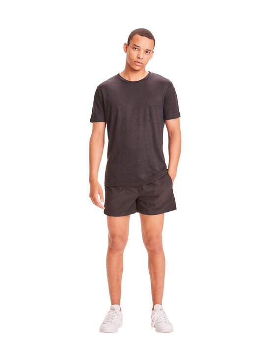 Knowledge Cotton Apparel - Bay Stretch -uimashortsit - 1300 BLACK JET | Stockmann - photo 1