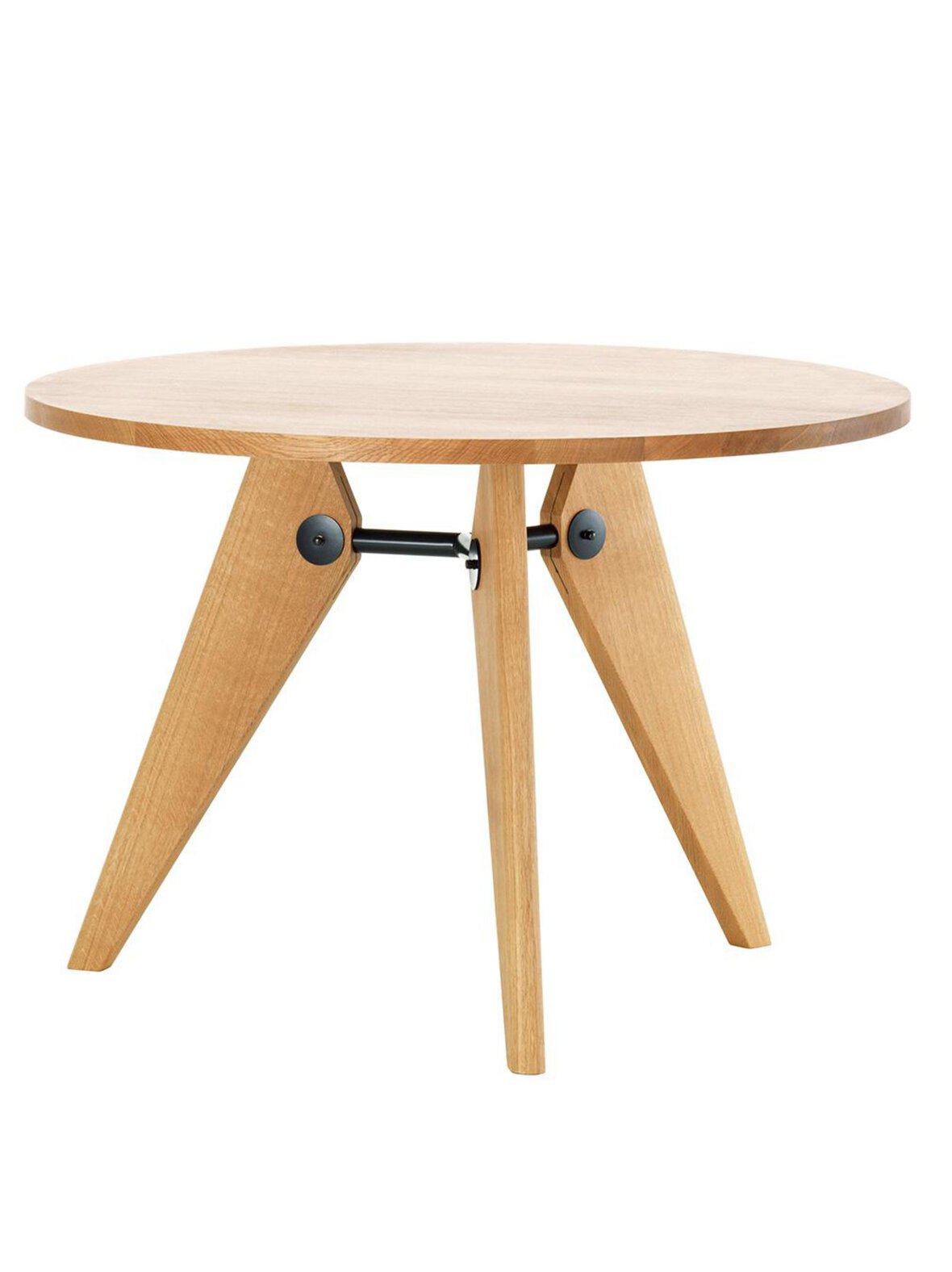 Guéridon-ruokapöytä tammi ∅ 90 cm